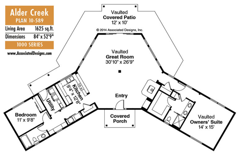 Embracing Open Living in a U-Shaped Ranch House Plan – Blade Homes